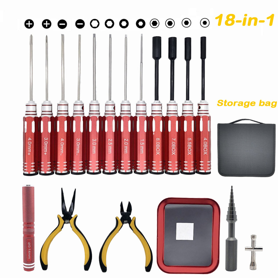 RC Tools Kits 18 in 1 Screwdri - Socket Set ulasan dan harga